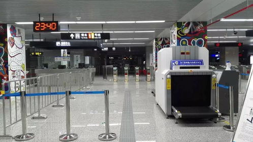 东京地铁安检设备与警力部署示意图