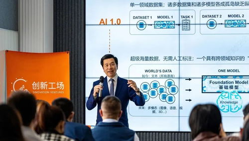 零一万物团队在办公室讨论模型训练数据