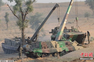 印巴边境军事演习图片