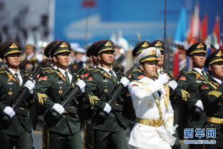 中国仪仗队在红场列队