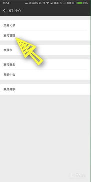 微信自动续费管理界面示例