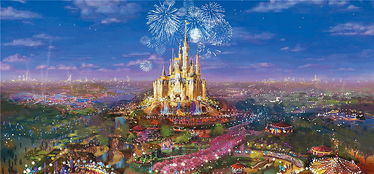 迪士尼乐园概念设计效果图