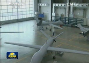 中国翼龙无人机编队飞行测试