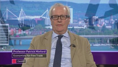 美英贸易谈判现场