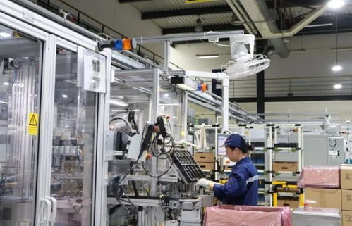 博世中国工厂生产线实景图