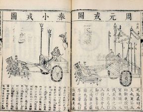 一本翻开的诗经书籍