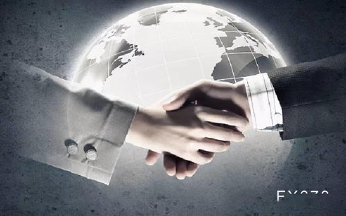 美英两国领导人握手