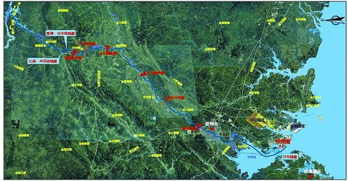 全球航运路线示意图