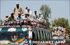巴基斯坦平民避难场景