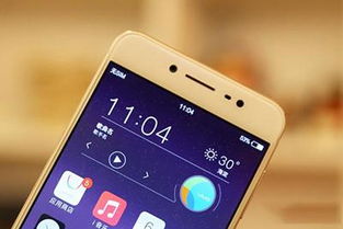 手机屏幕上显示60秒语音提示界面特写