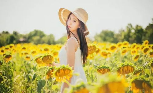 女生在山顶迎着朝阳张开双臂