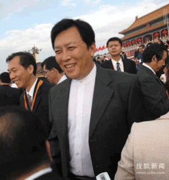 唐国强接受媒体采访现场