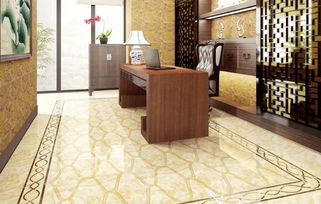 黄铜装饰与复古地砖的搭配效果