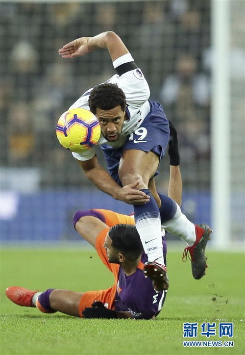 热刺球员在比赛中拼抢<br><h2 id=