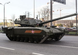 T-14阿玛塔主战坦克亮相红场<p style=
