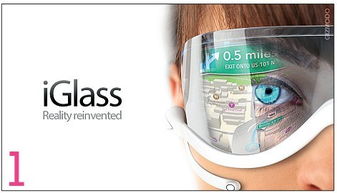 苹果智能眼镜概念图