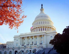 韩国国会大厦外景图