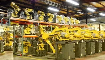 中国制造智能机器人生产线