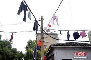 长沙老城区电线杂乱老旧