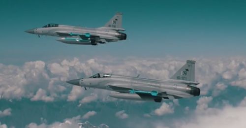 巴基斯坦空军战机执行反击任务