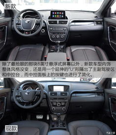 新款车型中控台配备物理按键与触控屏结合设计