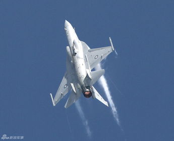 巴基斯坦空军战机飞行画面