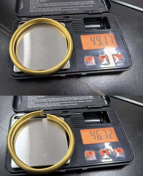 金手镯剪开竟流出液体轻了近2克？我亲身经历揭开黄金交易黑幕