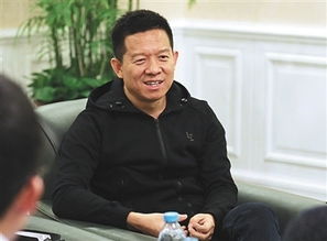 贾跃亭在国外接受采访