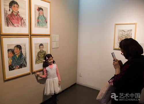 吕云所作品展览现场