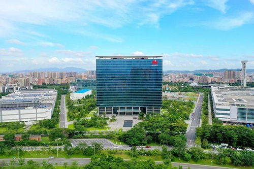 华为总部大楼外景