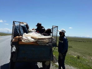 一家人围坐在路边吃饭的场景