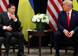 泽连斯基与特朗普视频通话画面