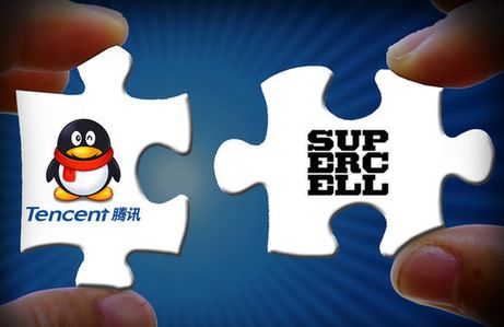 腾讯收购Supercell签约仪式现场