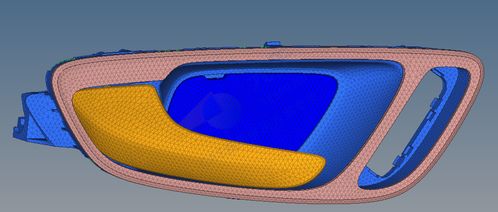 新款安全型车门把手设计展示