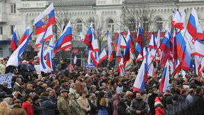 菲律宾民众街头集会支持杜特尔特照片