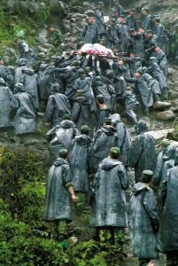 汶川地震现场救援照片