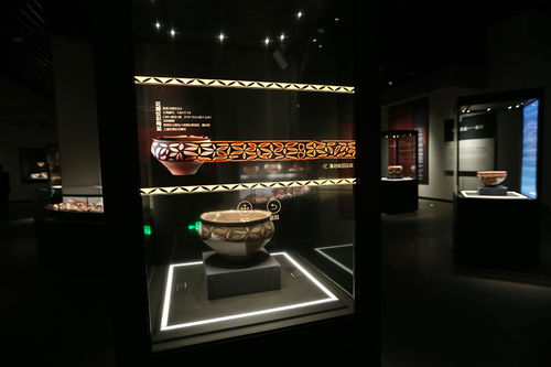 仰韶文化博物馆展出的仰韶古人复原像