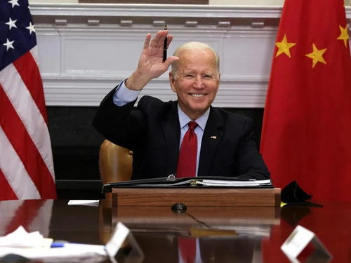 中美元首会谈现场