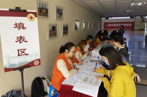 医护人员为志愿者采血