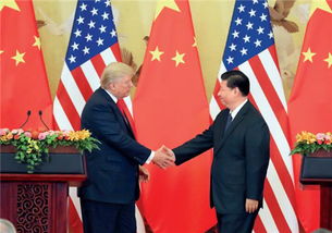 中美高层握手图片