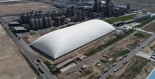 未来气膜建筑概念图