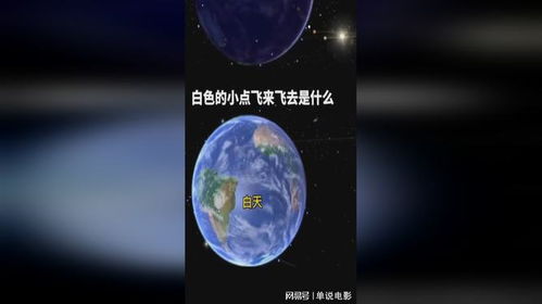 宇宙中的蓝色小点地球