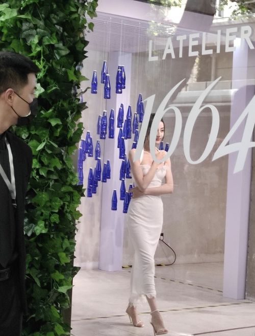 迪丽热巴在活动现场自信微笑