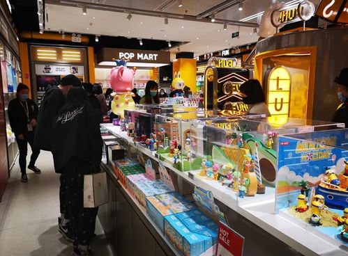 泡泡玛特IP形象展示墙