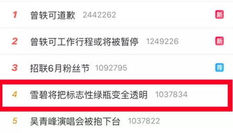 微博用户对雪碧配方变化的评论截图拼图