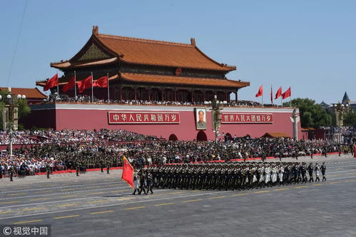 抗日战争胜利纪念日阅兵现场