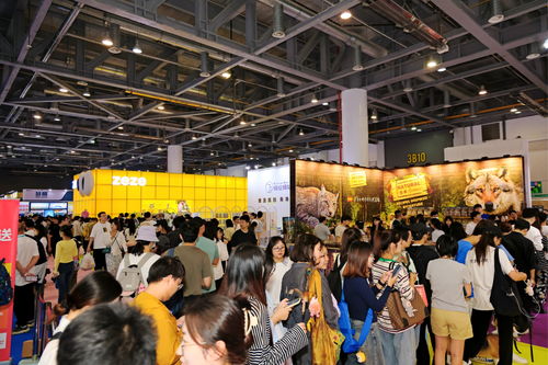 展会现场品牌展示区