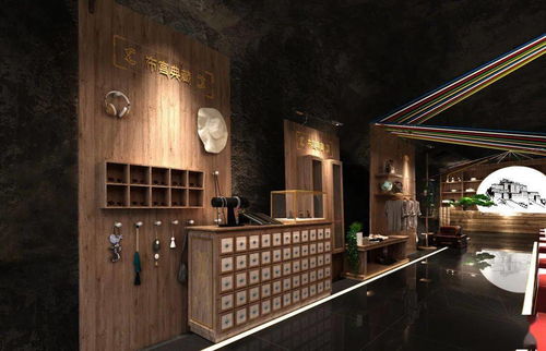 寺庙文创产品展示区