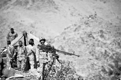 巴基斯坦军方在边境集结部队