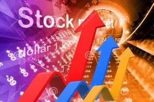 投资者在电脑前分析股市